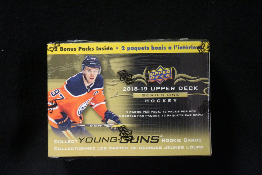 UPPER DECK SERIES 1 HOCKEY 18/19 BLASTER BOX SEALED UNOPENED (1 of 1)