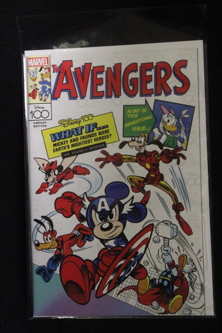 AMAZING SPIDER-MAN #17 DISNEY 100TH ANNIVERSARY COVER (1 of 1)