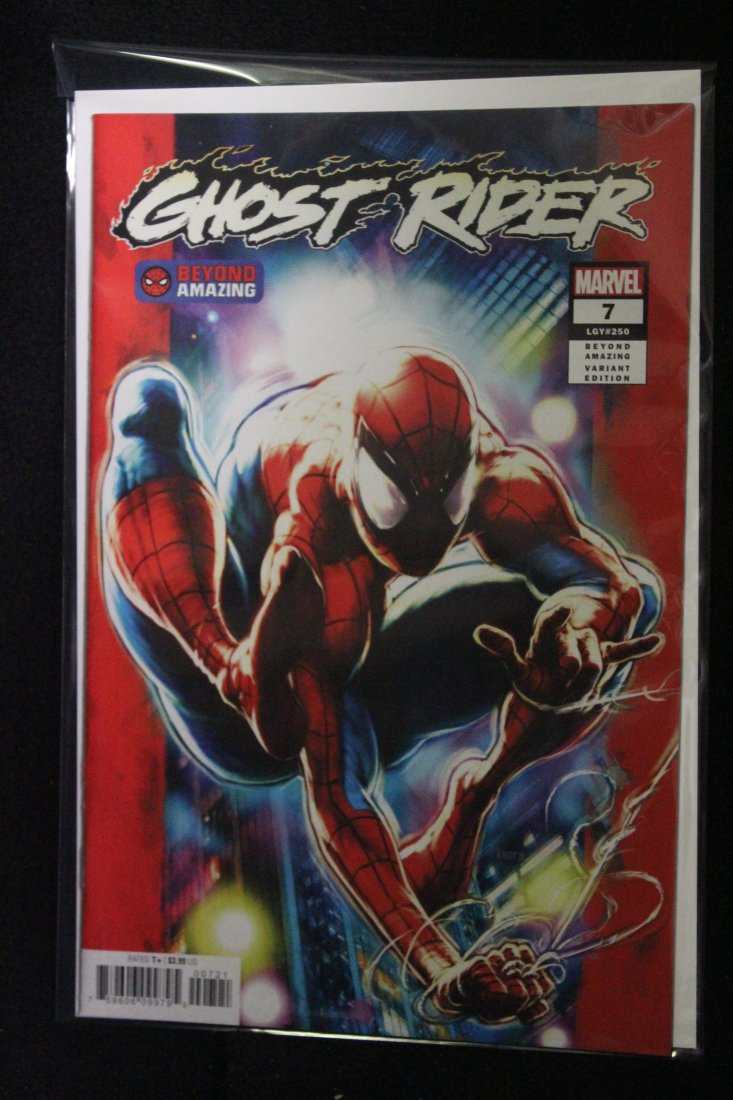 GHOST RIDER #7 ULTIMATE SPIDER-MAN #1 HOMAGE COVER (1 of 1)