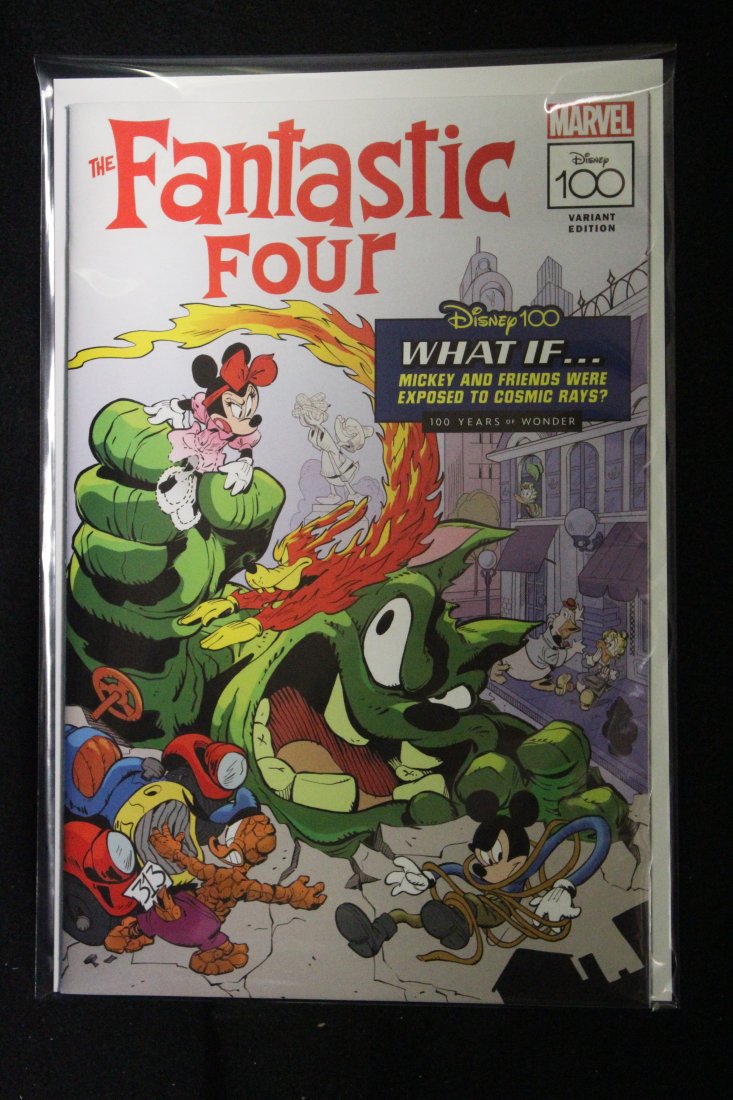 AMAZING SPIDER-MAN #19 DISNEY 100TH ANNIVERSARY COVER (1 of 1)