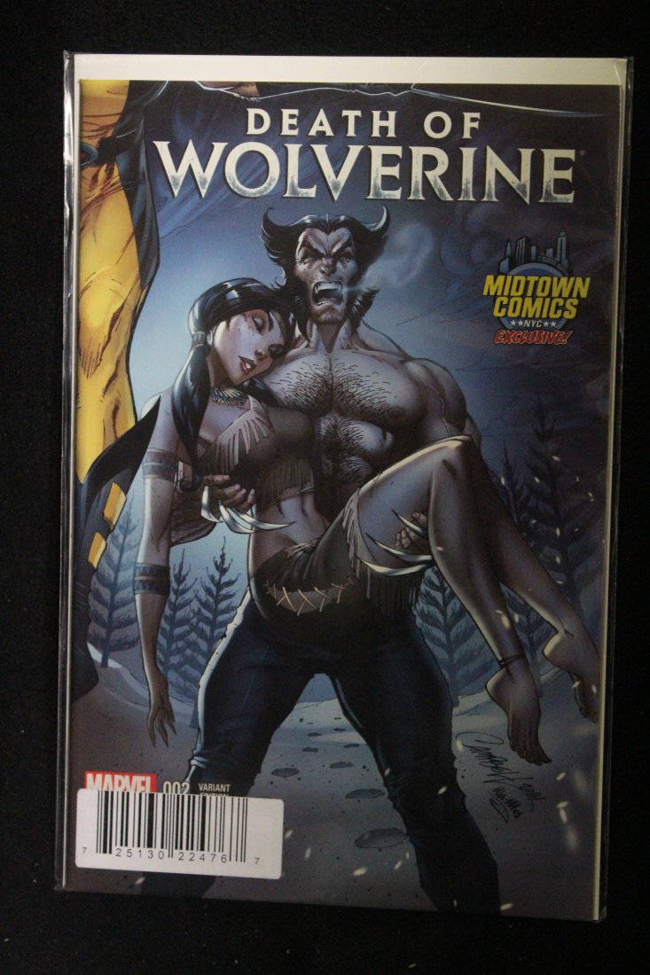 DEATH OF WOLVERINE #3 J SCOTT CAMPBELL VARIANT COVER MIDTOWN COMICS EXCLUSIVE: DEATH OF WOLVERINE #3 J SCOTT CAMPBELL VARIANT COVER MIDTOWN COMICS EXCLUSIVE