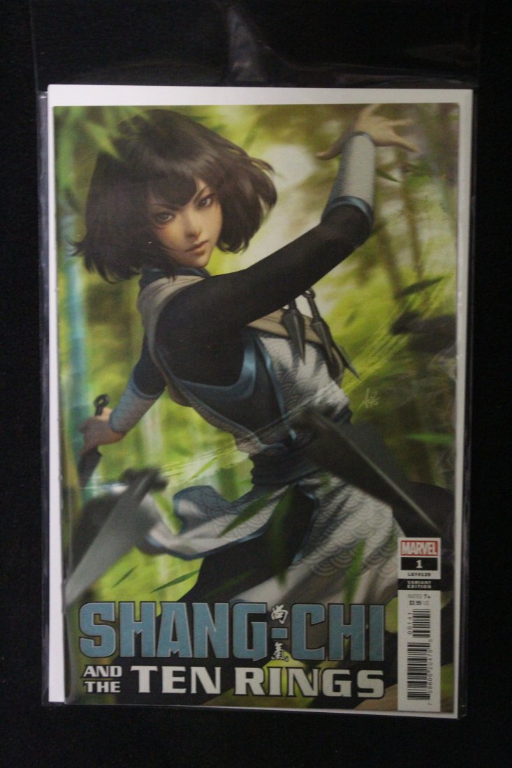 SHANG-CHI AND THE TEN RINGS #1 ARTGERM VARIANT COVER: SHANG-CHI AND THE TEN RINGS #1 ARTGERM VARIANT COVER