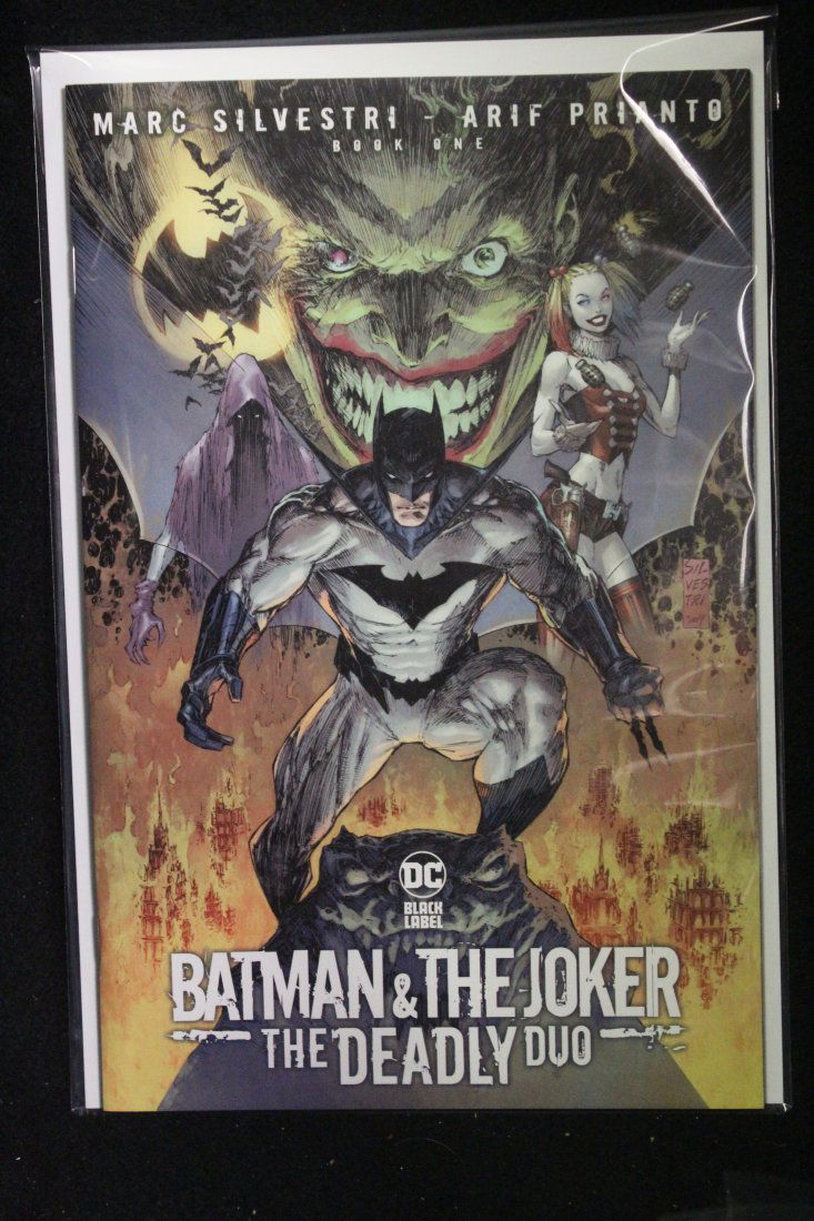 BATMAN & JOKER THE DEADLY DUO MARK SILVESTRI BATMAN VARIAN COVER (1 of 1)