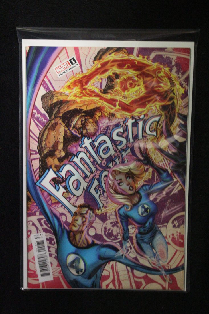 FANTASTIC FOUR (2022) #1 J SCOTT CAMPBELL VARIANT COVER: FANTASTIC FOUR (2022) #1 J SCOTT CAMPBELL VARIANT COVER