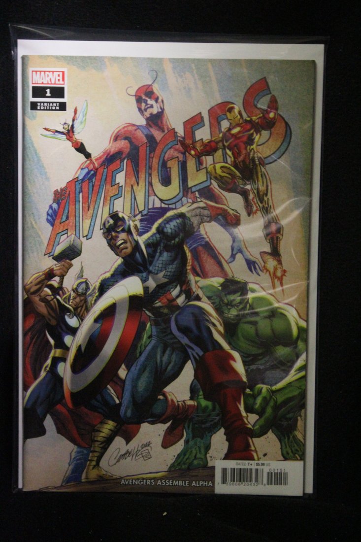 AVENGERS (2022) #1 J SCOTT CAMPBELL VARIANT COVER: AVENGERS (2022) #1 J SCOTT CAMPBELL VARIANT COVER