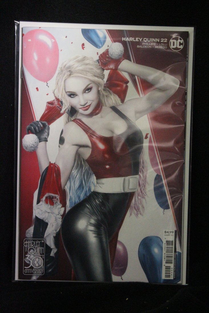 HARLEY QUINN #22 NATALIE SANDERS VARIANT COVER: HARLEY QUINN #22 NATALIE SANDERS VARIANT COVER