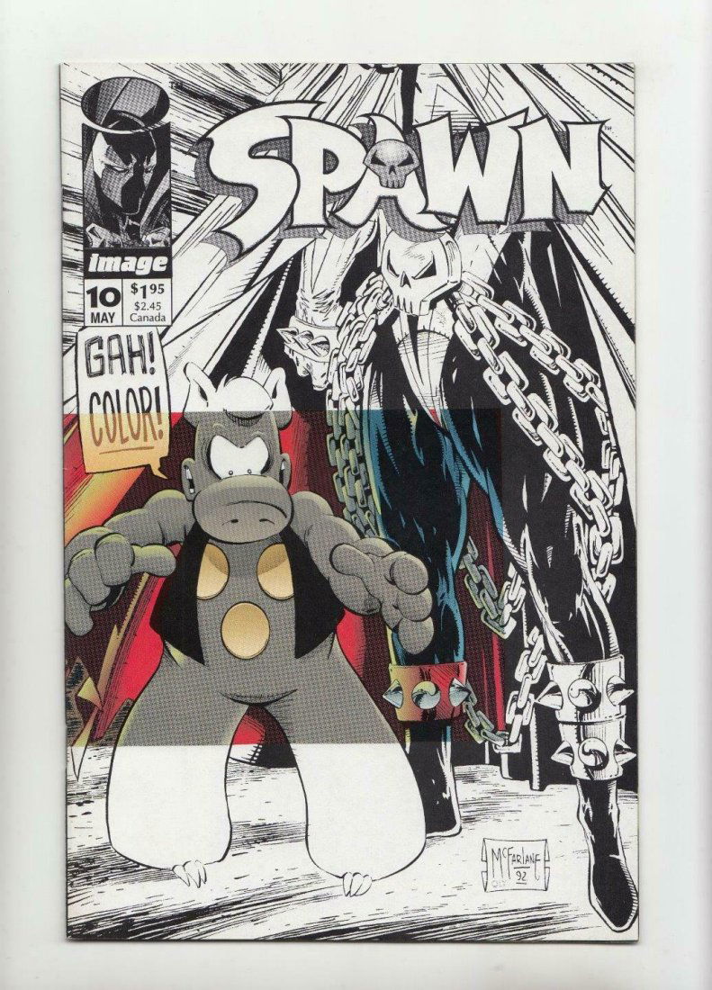 SPAWN #10 CEREBUS APPEARANCE   1ST PRINTING DAVE SIM TODD McFARLANE (1 of 1)