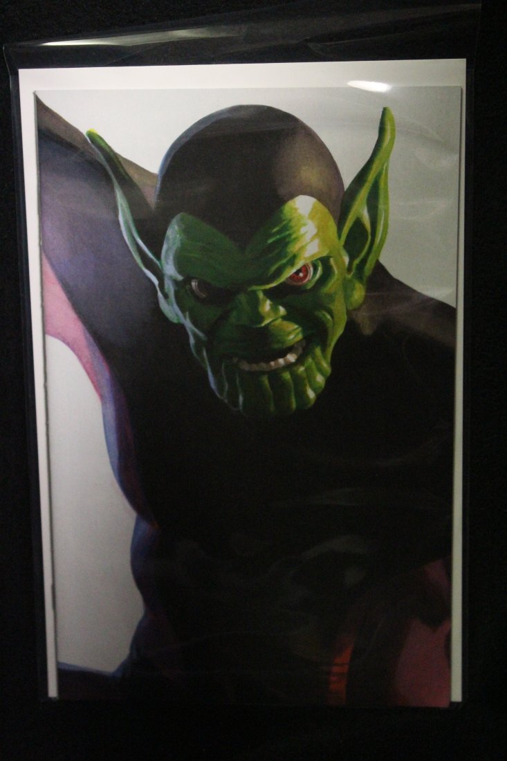 FANTASTIC FOUR (2022) #5 SKRULL ALEX ROSS VARIANT COVER: FANTASTIC FOUR (2022) #5 SKRULL ALEX ROSS VARIANT COVER