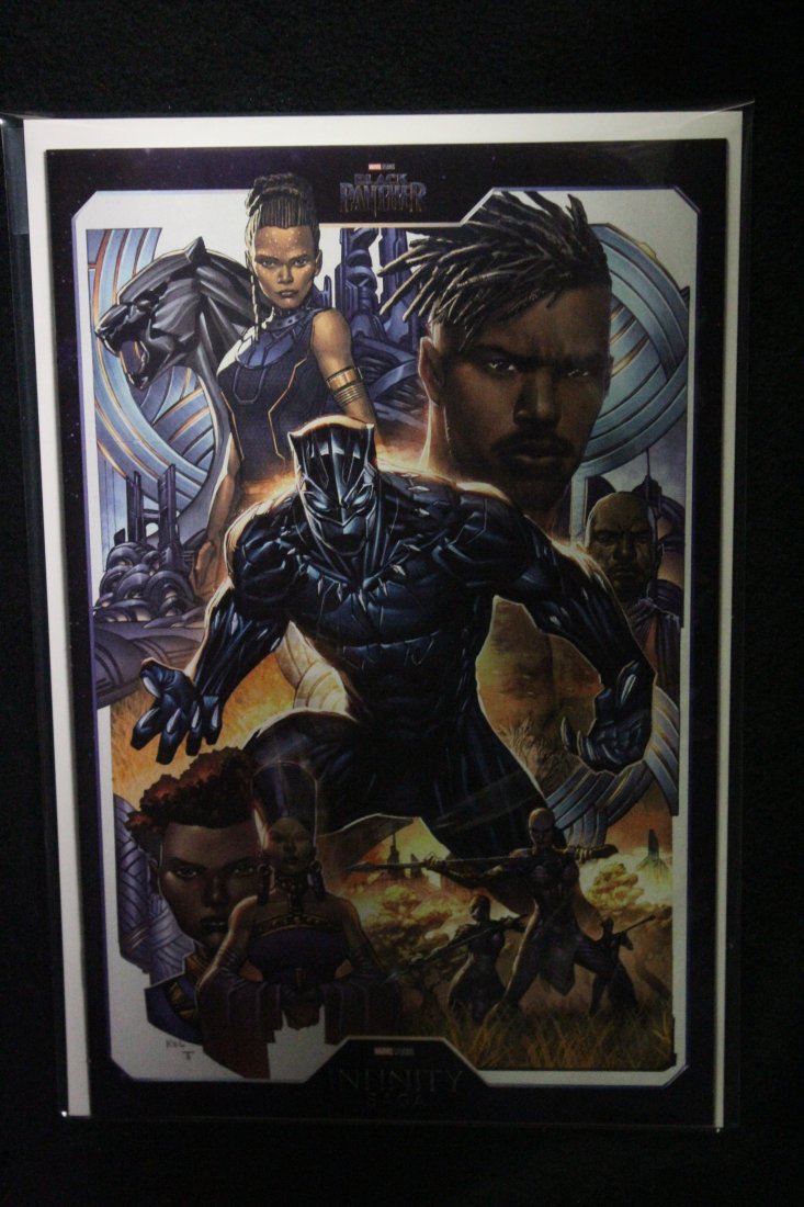 BLACK PANTHER #15 INFINITY SAGA VARIANT COVER: BLACK PANTHER #15 INFINITY SAGA VARIANT COVER