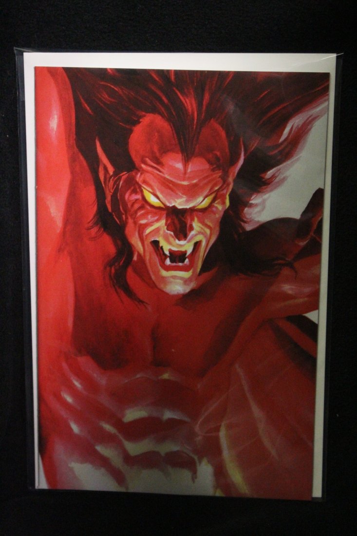 SCARLET WITCH #3 MEPHISTO ALEX ROSS VARIANT COVER: SCARLET WITCH #3 MEPHISTO ALEX ROSS VARIANT COVER