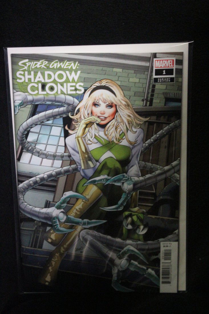 SPIDER-GWEN: SHADOW CLONES #1 GREG LAND VARIANT COVER (1 of 1)