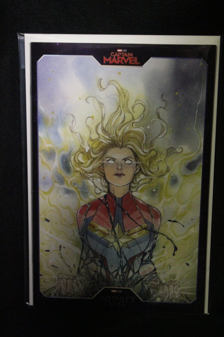 CAPTAIN MARVEL #47 PEACH MOMOKO INFINITY SAGA VARIANT COVER (1 of 1)