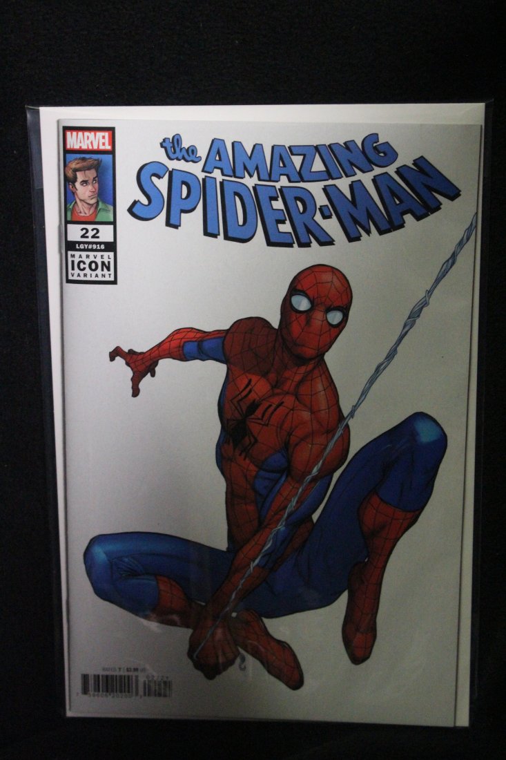 AMAZING SPIDER-MAN #22 MARVEL ICON VARIANT COVER (1 of 1)