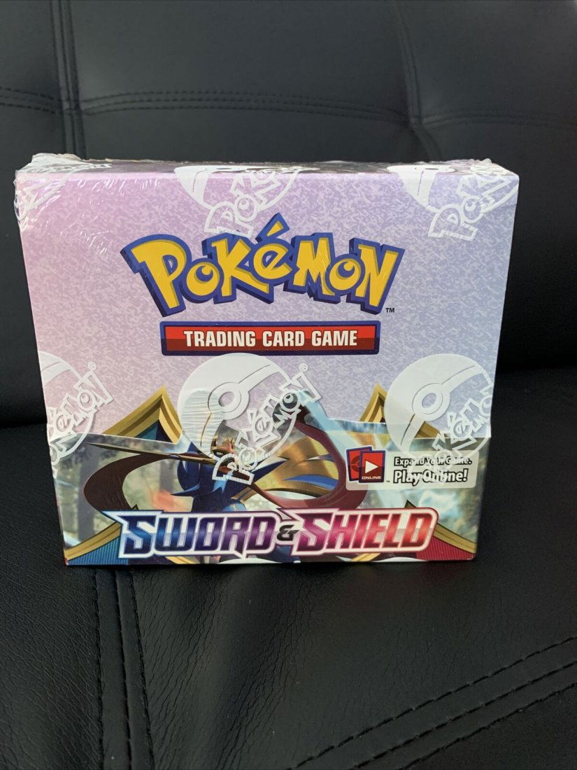POKEMON TCG SWORD AND SHIELD BASE SET BOOSTER BOX NEW, SEALED 36 Booster Packs (1 of 1)