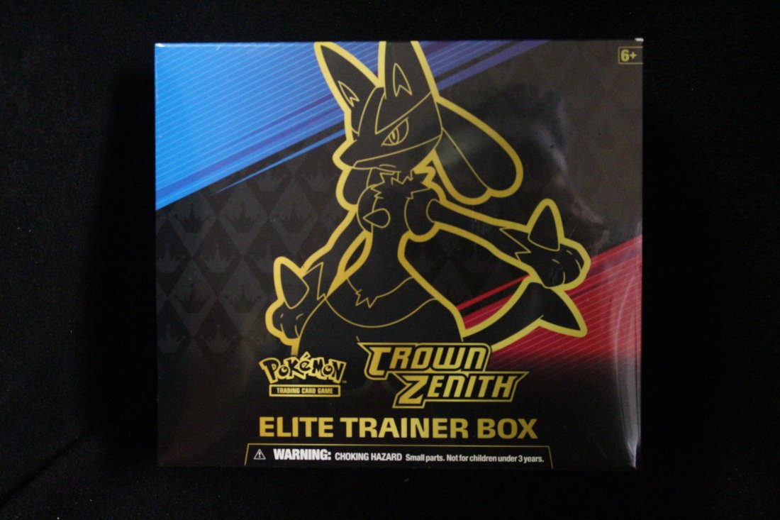 POKEMON CROWN ZENITH ELITE TRAINER BOX SEALED UNOPENED (1 of 1)