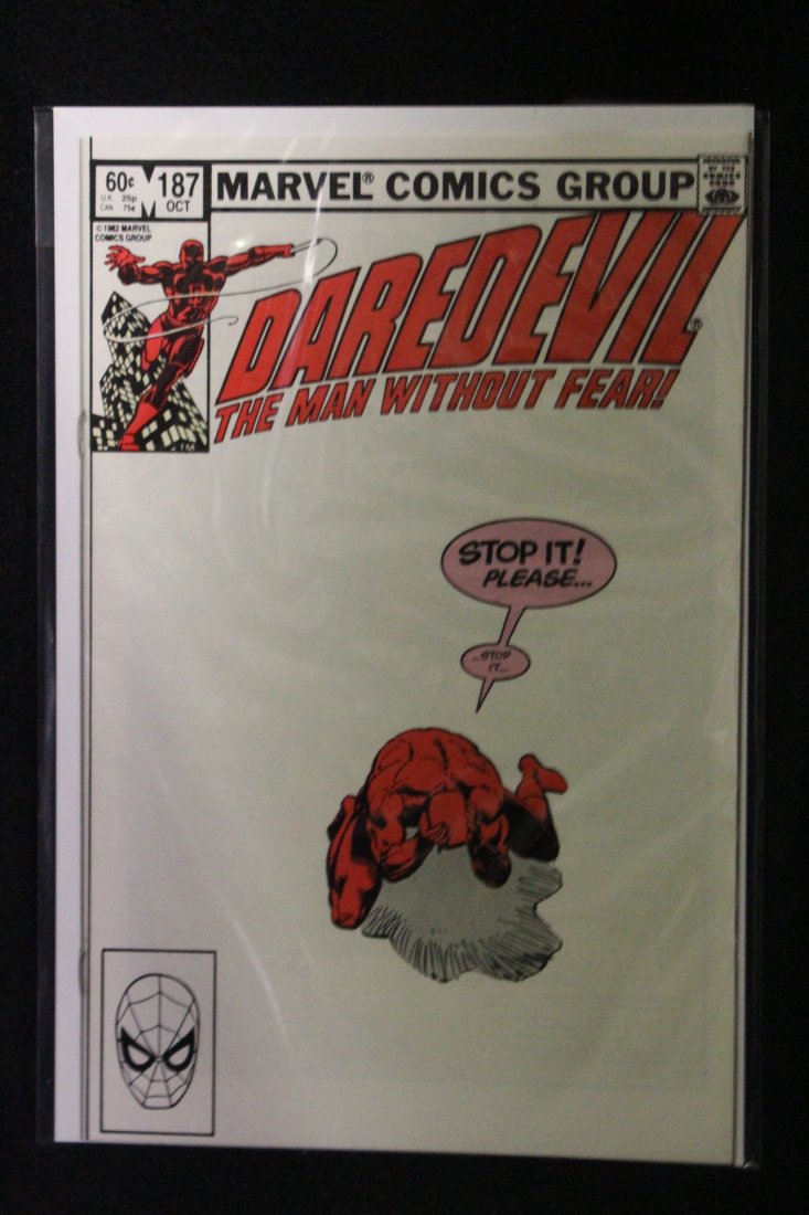 DAREDEVIL #187 FRANK MILLER ARTWORK (1 of 1)