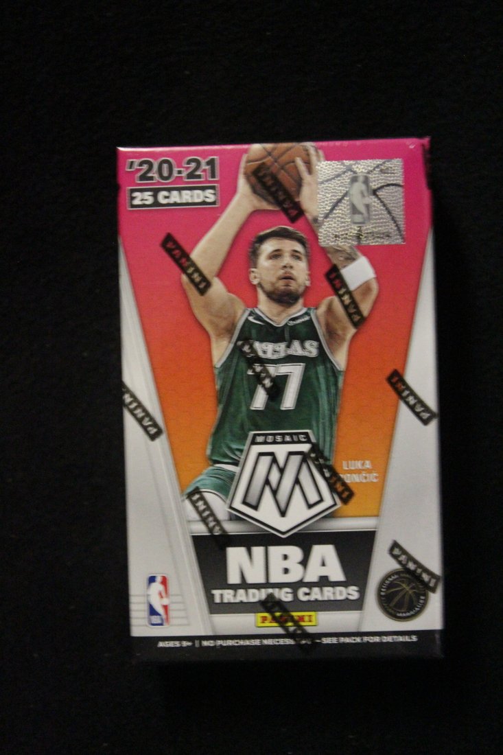 20-21 PANINI MOSAIC NBA CEREAL BOX SEALED UNOPENED: 20-21 PANINI MOSAIC NBA CEREAL BOX SEALED UNOPENED