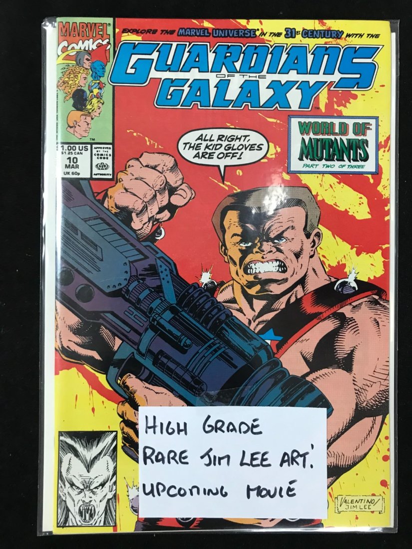 GUARDIANS OF THE GALAXY #10 RARE JIM LEE ART: GUARDIANS OF THE GALAXY #10 RARE JIM LEE ART