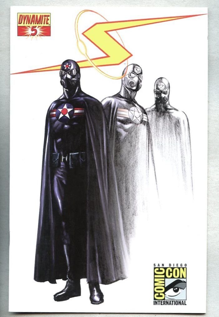 PROJECT SUPERPOWERS #5 SAN DIEGO COMIC CON 2008 ALEX ROSS SKETCH VARIANT NMT (1 of 1)