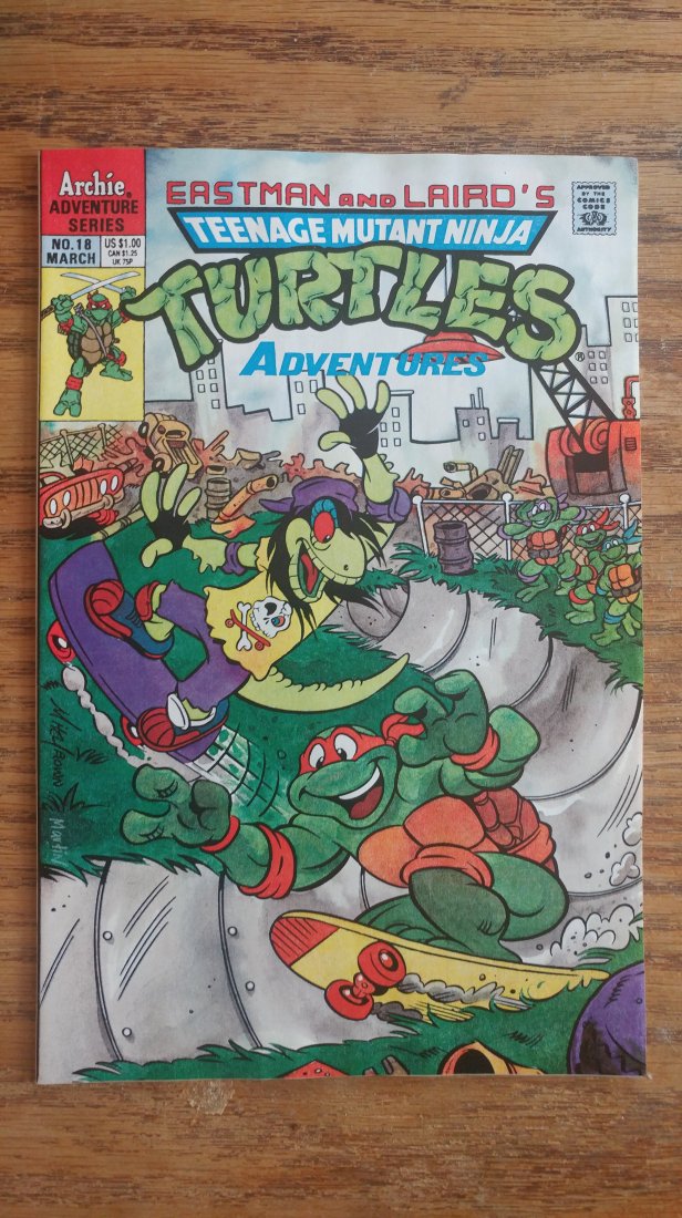 Teenage Mutant Ninja Turtles Adventures #18 1st Appearance Mondo Gecko 1991 Archie Comics: Teenage Mutant Ninja Turtles Adventures #18 1st Appearance Mondo Gecko 1991 Archie Comics