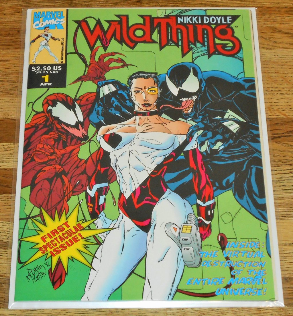 WILD THING #1 NIKKI DOYLE VENOM & CARNAGE APPEARANCE 1ST PRINT NMT MARVEL 1993 (1 of 1)