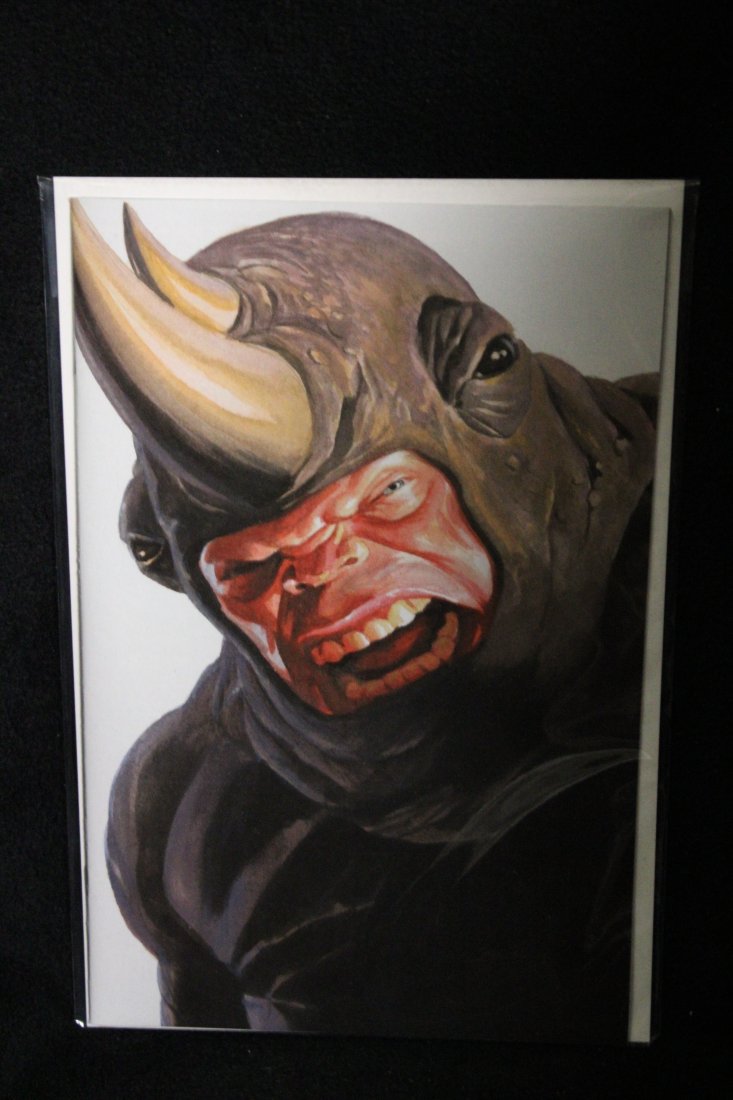 WOLVERINE #32 RHINO ALEX ROSS VARIANT COVER: WOLVERINE #32 RHINO ALEX ROSS VARIANT COVER
