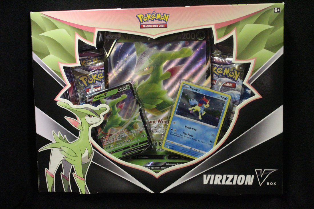POKEMON VIRIZON V-BOX SEALED UNOPENED (1 of 1)