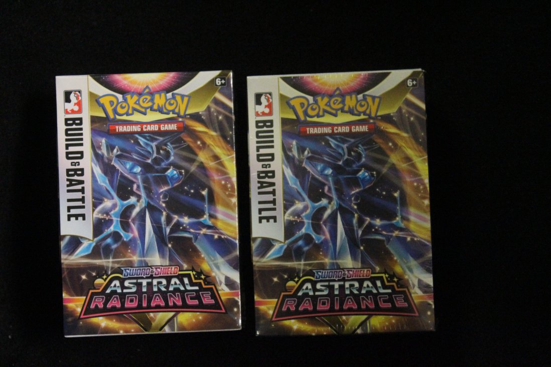 POKEMON ASTRAL RADIANCE BUILD AND BATTLE BOX X 2 4 PACKS 1 HOLO PER BOX SEALED UNOPENED (1 of 1)