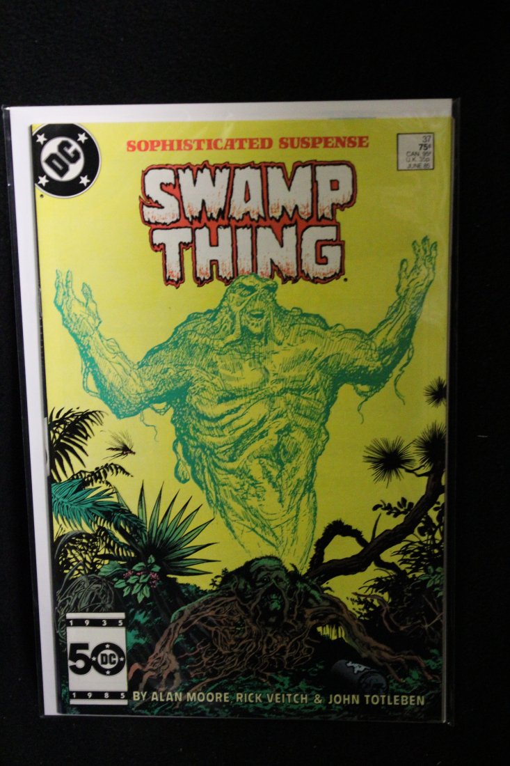 SAGA OF THE SWAMP THING #37 JOHN CONSTANTINE 1ST FULL APPEARANCE (1 of 1)