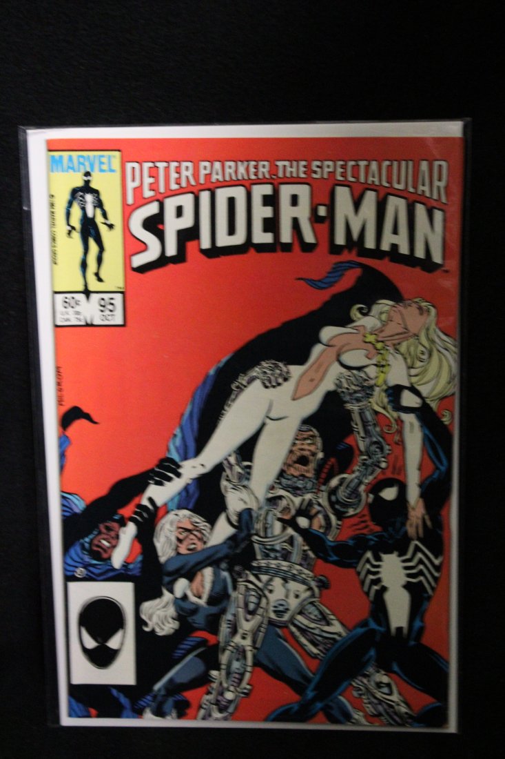 SPECTACULATR SPIDER-MAN #95 BLACK COSTUME CLOAK & DAGGER APP (1 of 1)