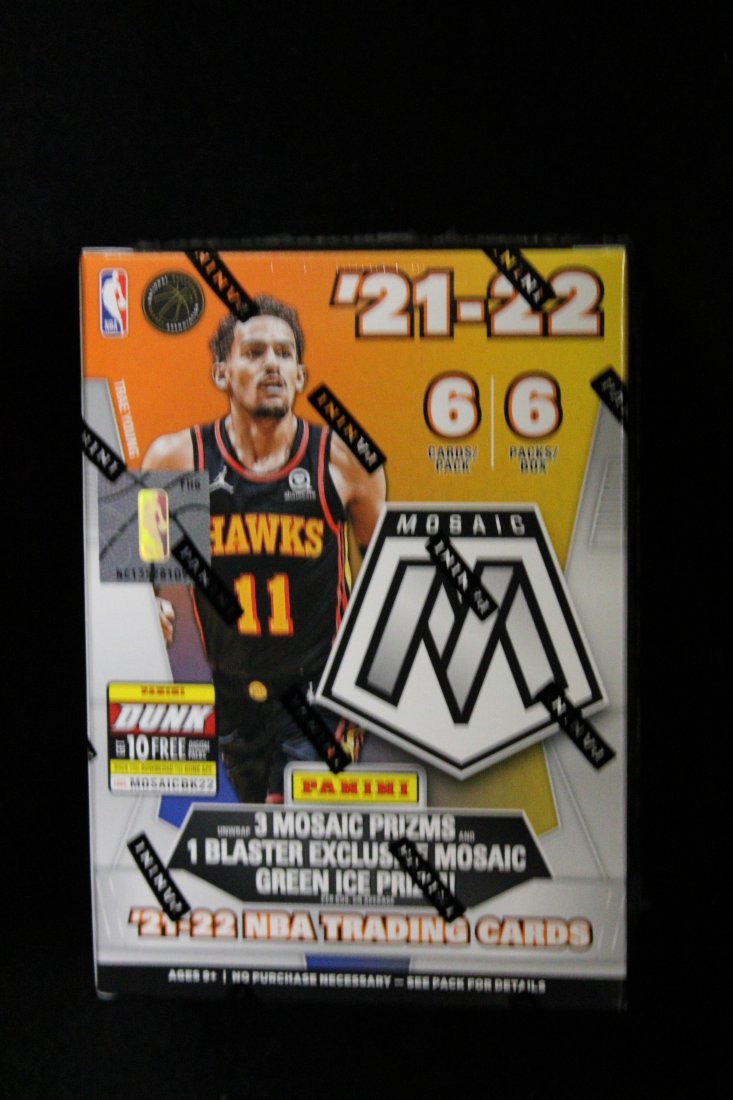 21-22 PANINI MOSAIC BASKETBALL BLASTER BOX SEALED UNOPENED: 21-22 PANINI MOSAIC BASKETBALL BLASTER BOX SEALED UNOPENED