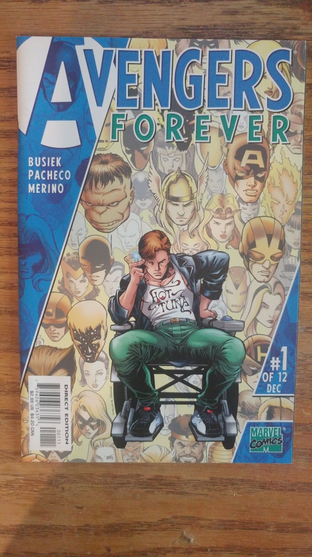 Avengers Forever #1 1st cameo appearance of Genis-Vell Marvel comics 1998 (1 of 1)
