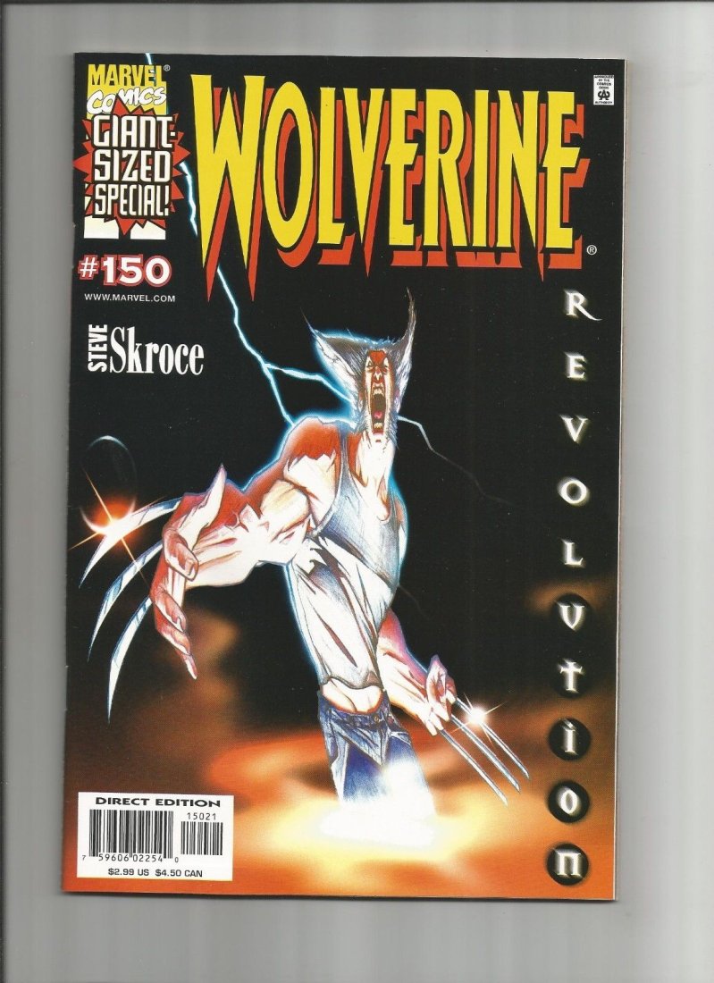 WOLVERINE #150 STEVE SKROCE BLACK VARIANT  1ST PRINTING MARVEL 2000 (1 of 1)