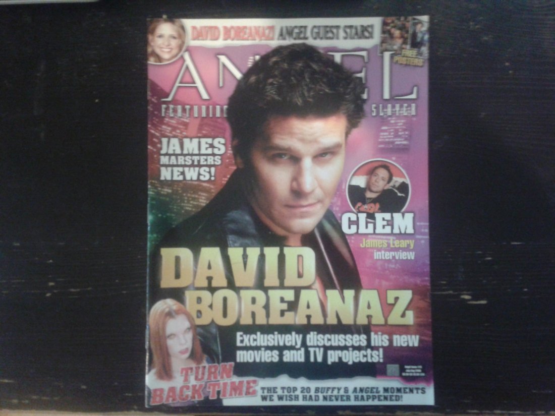 ANGEL featuring BUFFY the VAMPIRE SLAYER MAGAZINE #15  DAVID BOREANAZ (1 of 1)