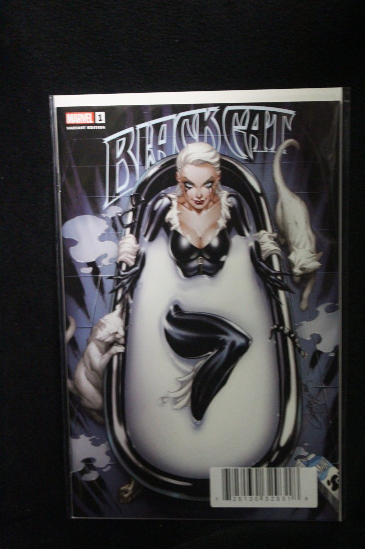 BLACK CAT #1 J SCOTT CAMPBELL COMICXPOSURE EXCLUSIVE: BLACK CAT #1 J SCOTT CAMPBELL COMICXPOSURE EXCLUSIVE