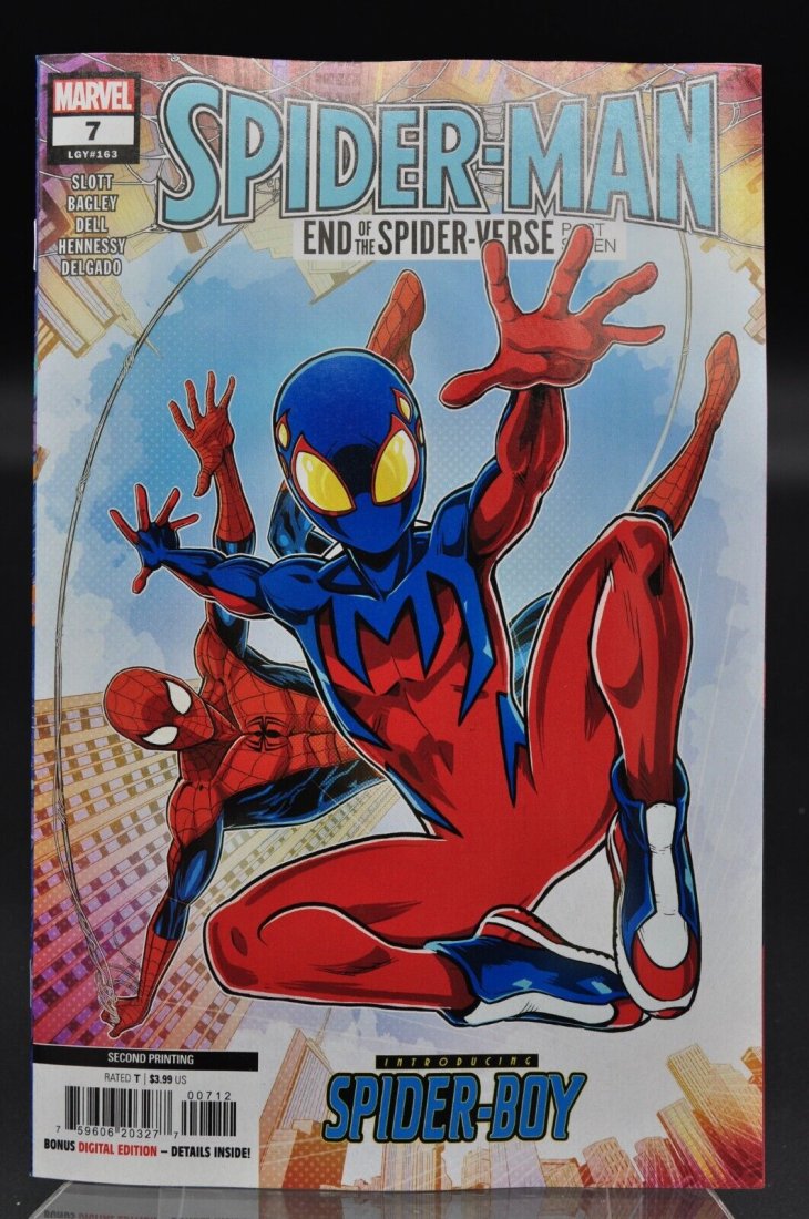 Spider-Man #7 Variant 1st Appearance of Spider-Boy 2023 Marvel Comics: Spider-Man #7 Variant 1st Appearance of Spider-Boy 2023 Marvel Comics