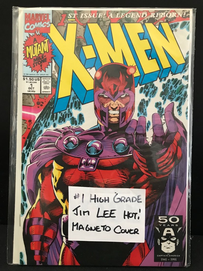 X-MEN #1 MAGNETO VARIANT JIM LEE (1 of 1)
