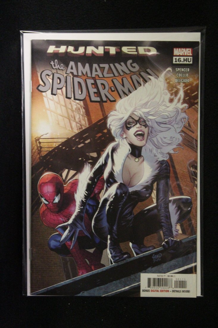 AMAZING SPIDER-MAN #16.HU GREG LAND VARIANT COVER: AMAZING SPIDER-MAN #16.HU GREG LAND VARIANT COVER