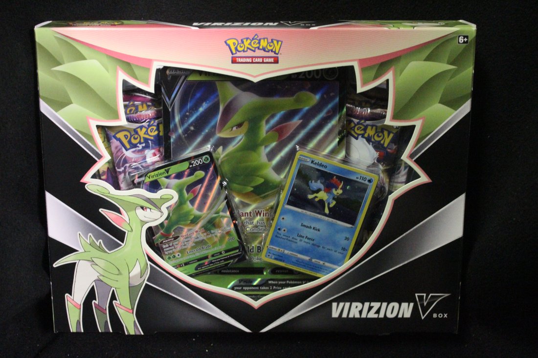 POKEMON VIRIZON V-BOX SEALED UNOPENED (1 of 1)