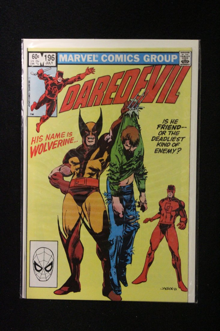 DAREDEVIL #196 VS WOLVERINE (1 of 1)