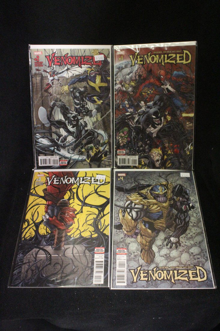 VENOMIZED #1 TO #4 SET OF 4 COMICS (1 of 1)