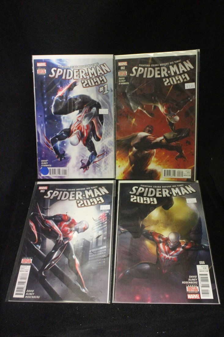 SPIDER-MAN 2099 #1 TO #3 & #6 LOT OF 4 COMICS: SPIDER-MAN 2099 #1 TO #3 & #6 LOT OF 4 COMICS