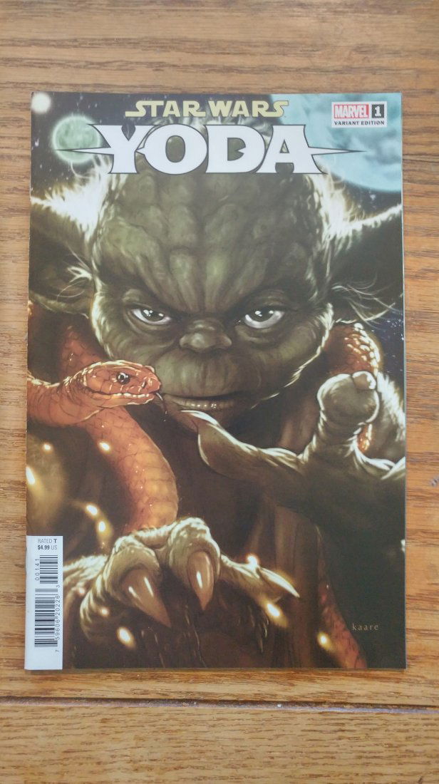 Star Wars Yoda #1 Kaare Andrews 1:25 Variant Cover Marvel Comics 2022 (1 of 1)