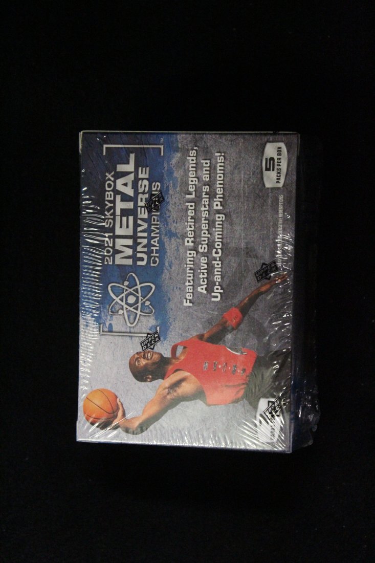 2021 UD SKYBOX METAL UNIVERSE BLASTER BOX SEALED UNOPENED: 2021 UD SKYBOX METAL UNIVERSE BLASTER BOX SEALED UNOPENED