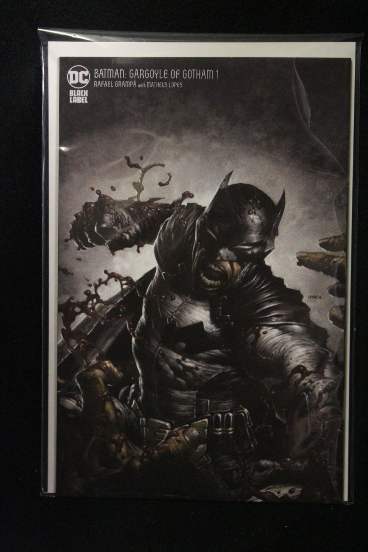 Batman Gargoyle Of Gotham #1 David Finch Variant Cover