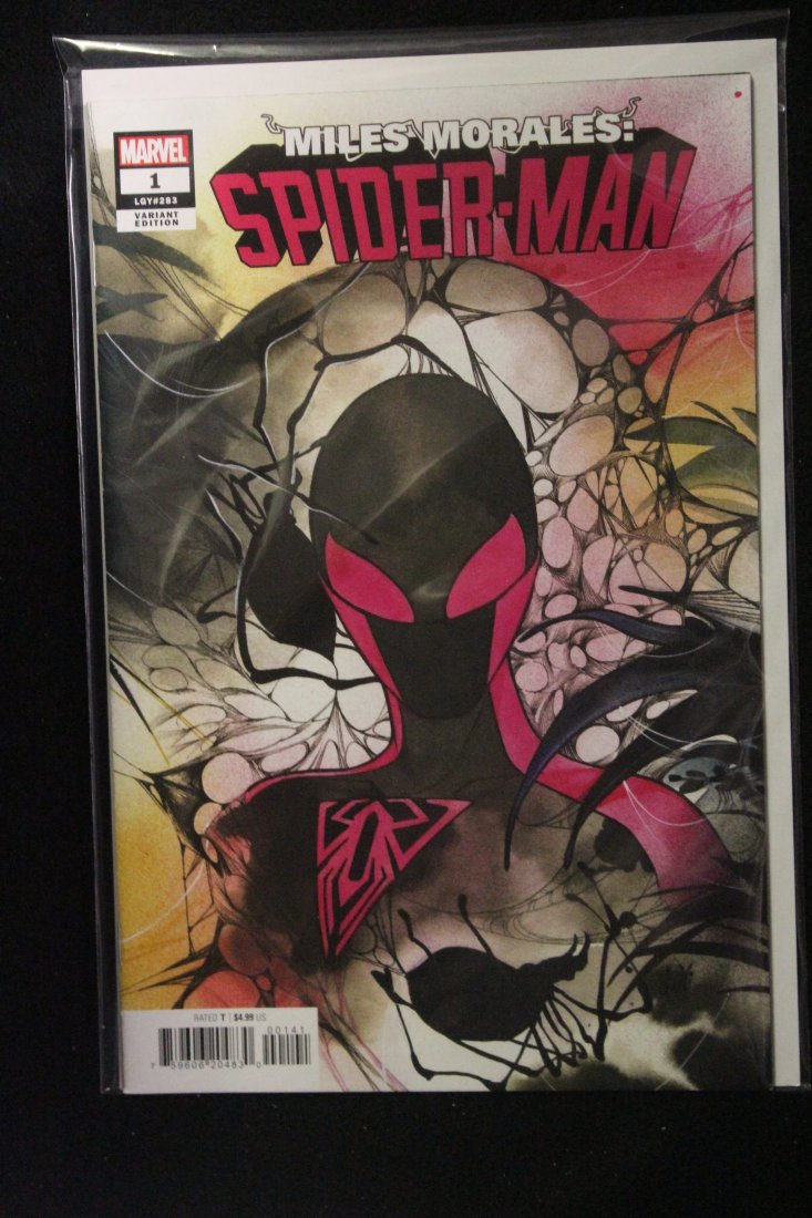 MILES MORALES SPIDER-MAN #1 PEACH MOMOKO VARIANT COVER: MILES MORALES SPIDER-MAN #1 PEACH MOMOKO VARIANT COVER