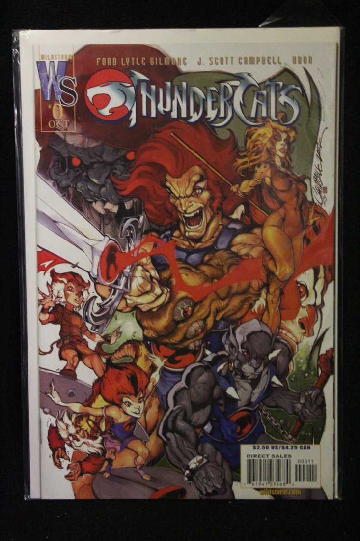 THUNDERCATS #0 J SCOTT CAMPBELL COVER: THUNDERCATS #0 J SCOTT CAMPBELL COVER