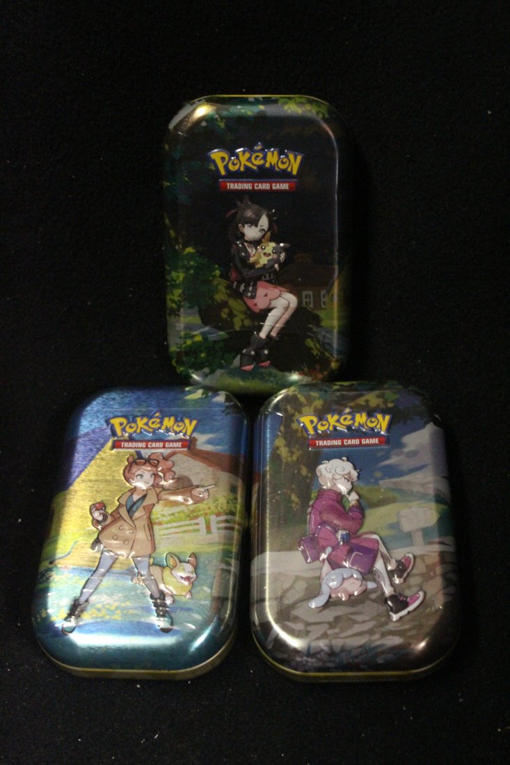 POKEMON CROWN MINI TINS SET OF 3 SEALED UNOPENED (1 of 2)