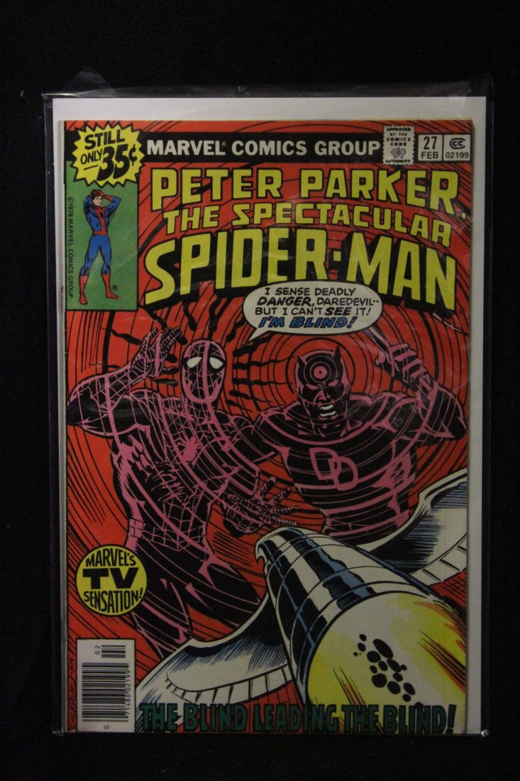 SPECTACULAR SPIDER-MAN #27 1ST FRANK MILLER DAREDEVIL ARTWORK (1 of 1)