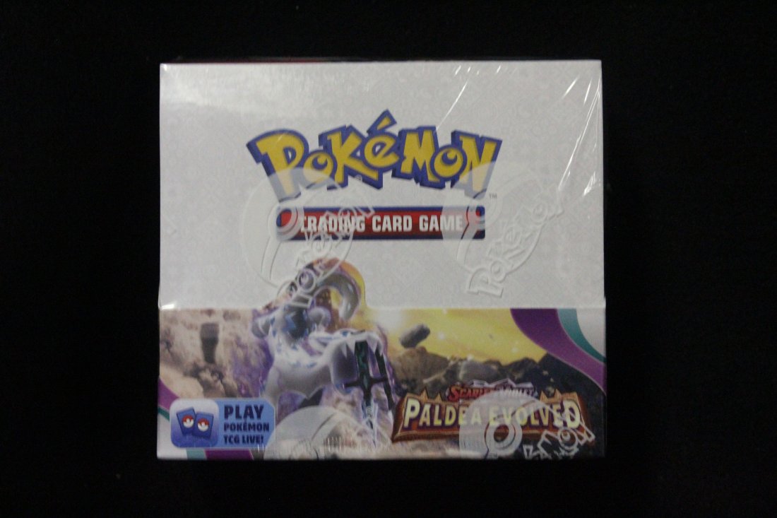 POKEMON PALDEA EVOLVED BOOSTER BOX SEALED UNOPENED: POKEMON PALDEA EVOLVED BOOSTER BOX SEALED UNOPENED
